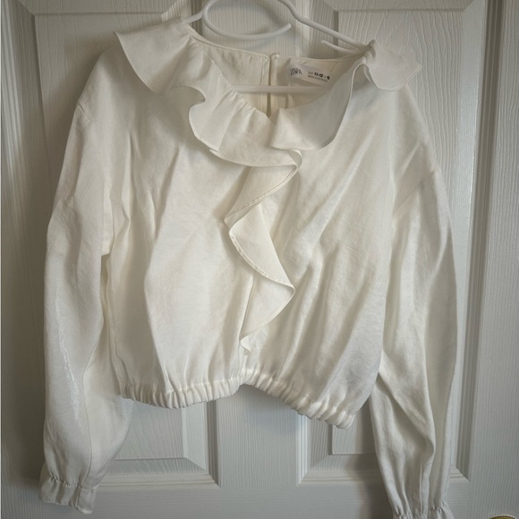 Zara Ruffled Blouse - Picture 2 of 5
